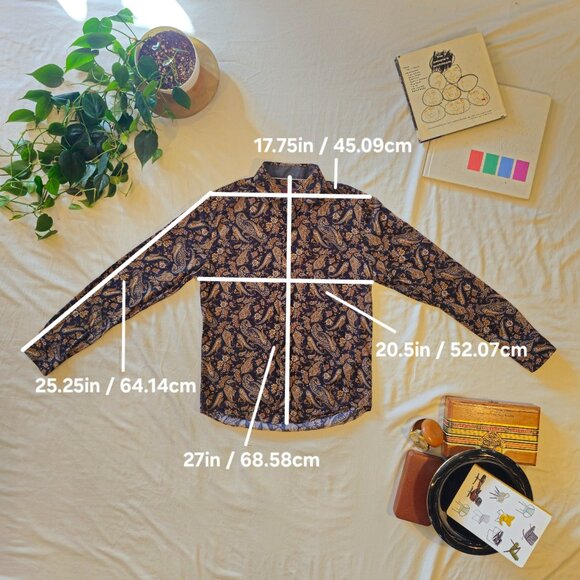 Consequence Floral/Paisley Button-Down - Picture 6 of 6